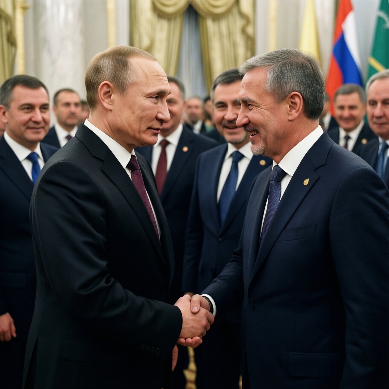 Путин поблагодарил лидеров СНГ за новогодние поздравления и ответил: «С моим новым годом»